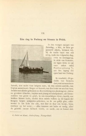 VII: Één dag te Padang en binnen te Priok