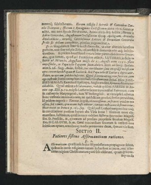 Sectio II. Potiores sistens Affirmantium rationes.