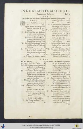 Index capitum operis.