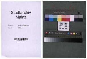 Mainzer Liedertafel und Damengesangverein: Drucksachen