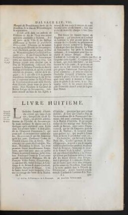 Livre Huitieme