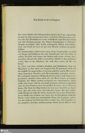 Ein Kind wird verleugnet