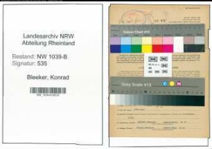 Entnazifizierung Konrad Bleeker , geb. 23.03.1894 (Koch)