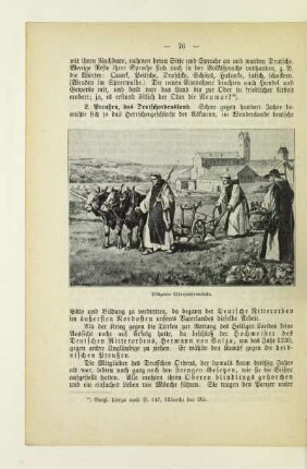 Pflügende Cisterziensermönche