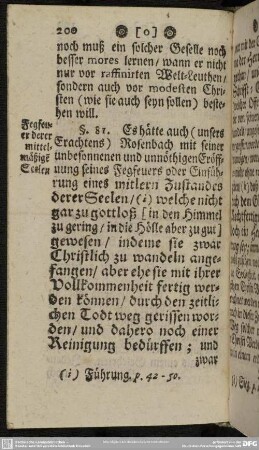 § 81. Fegfeuer derer mittelmäßigen Seelen