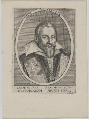 Bildnis des Dominicus Baudius