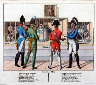 Napoleon-Karikatur: "Das neue Elba"
