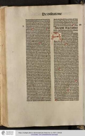 Incipit tractatus eiusdem cancellarii Parisiensis de visitatione prelatorum vel de cura curatorum.