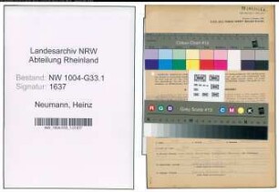 Entnazifizierung Heinz Neumann , geb. 02.10.1905 (Lehrer)