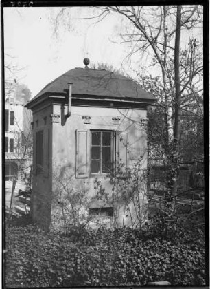 Karlsruhe Gartenstraße Ecke Leopoldsstraße Gartenhaus des Krupp von Bohlen-Halbach Außenansicht