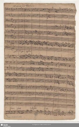 O was empfind' ich heute. Excerpts - Mus.2477-F-508 : S, orch, bc