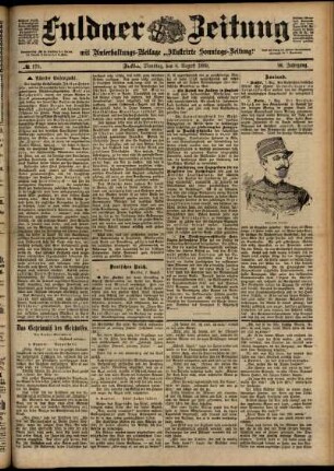 Ausgabe vom Dienstag, den 08. August 1899.