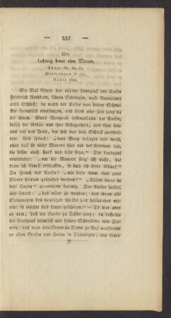 552. Ludwig baut eine Mauer.