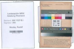Entnazifizierung Rudolf Nicolay , geb. 30.06.1894 ()