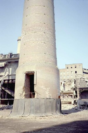 h Schornstein Vorschaltanlage, Schornstein 4, Kesselhaus Vorschaltanlage, von SO