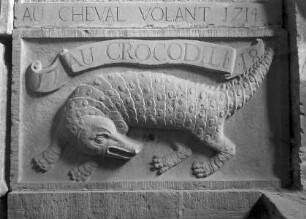 Haus-Stein "Au Crocodile"