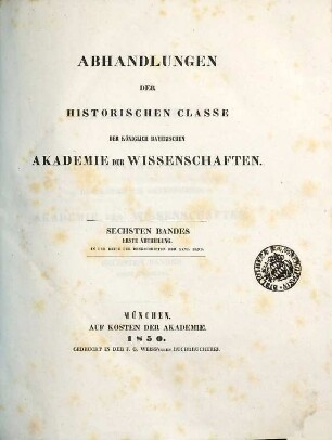 Geschichte der Landgrafen von Leuchtenberg, [1]