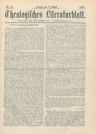 266-267 [Rezension] Tischendorf, Konstantin von, Wann wurden unsere Evangelien verfaßt?
