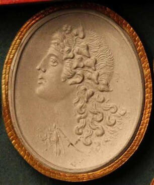 Brustbild des Bacchus (Dionysos) (Daktyliothek, Supplement)