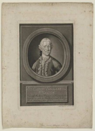 Bildnis des Johann Ernst Immanuel Walch