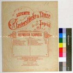 Klaviernoten "La Paloma" von Sebastián de Yradier in Bearbeitung von Heinrich Schnell (Klavier, zweihändig)