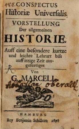Conspectus historiae universalis
