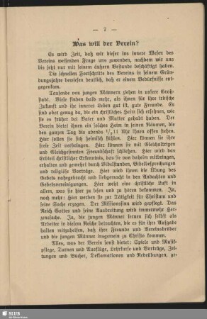 Was will der Verein