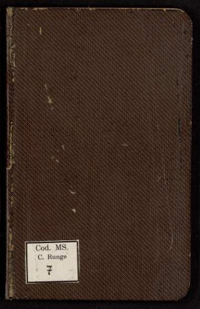 Differential- und Integralrechnung II. Übungen, Fortsetzung (Ansetzungssachtitel von Bearbeiter/in), Hannover, 7.3.1899 - 13.7.1899