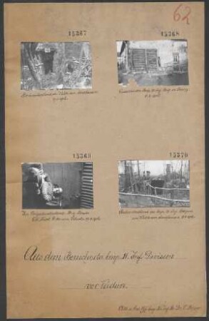 Vor Verdun: Quatier des Stabs 21. Inf. Brig. in Ivoiry 04.03.1916