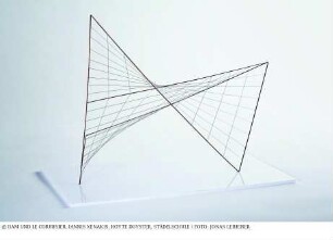 Philips-Pavillon, Weltausstellung Brüssel 1958 - Modell eines Gebäudeteils