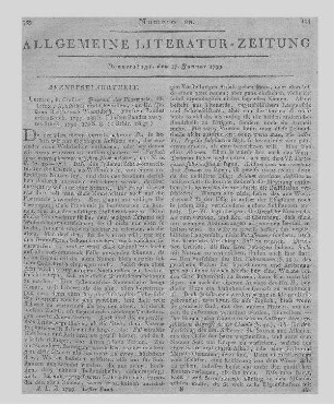 Journal der Pharmacie für Ärzte und Apotheker. Bd. 5, St. 1-2. Hrsg. v. J. B. Trommsdorff. Leipzig: Crusius 1797-98 Hauptsacht. teils: Journal der Pharmacie für Ärzte, Apotheker und Chemisten