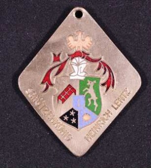 Orden Schützenkönig Neuss 1962/63 Heinrich Lentz (Variante: Gold)
