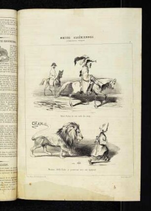 Mœurs algériennes. Chinoiseries turques