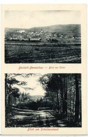 Beneschau. Blick von Osten