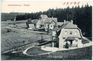 Oberbärenburg. Ortsansicht