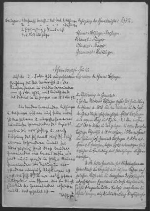 Bösingen-Beihingen: Pfarrbericht 1932
