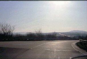 Ausfahrt aus Kreisel (Nürnberg Richtung Stuttgart)