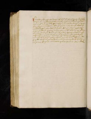 Reverendi patres cum secundum beatum Augustinum in libro de civitate dei … Text bricht ab.