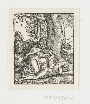 Erschaffung Evas, aus: "Marienleben"