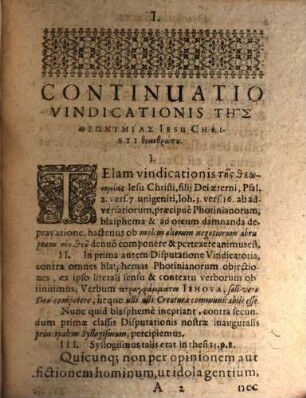 Theōnomia Sacra, Seu Dispvtatio Anaskeuastikē de Nomine Dei, aeterno Filio Dei, Domino & Servatori nostro Iesu Christo, in Scriptura Sacra attributo : Photinianorum corruptelis opposita, Et Ad disputandum proposita