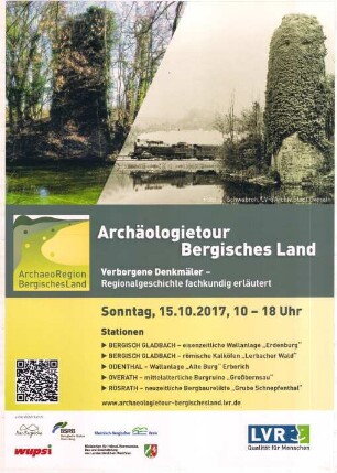 Archäologietour Bergisches Land - Verborgene Denkmäler-Regionalgeschichte fachkundig erläutert