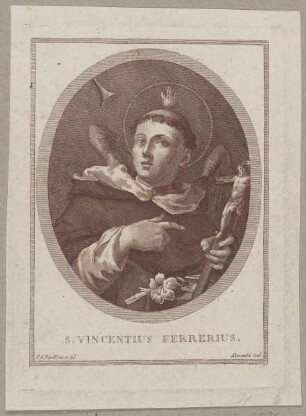 Bildnis des S. Vincentius Ferrerius