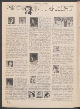 Notas de sociedad