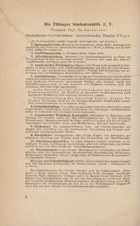 6, Die Tübinger Studentenhilfe E.V.
