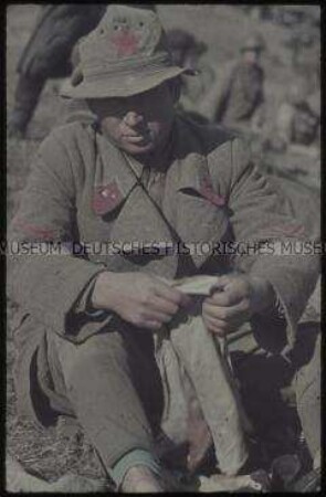 Kriegsgefangener russischer Generalleutnant