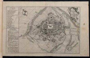 [...] 15. Supplement. Plan der Belagerung der Stadt und Vestung Schweidnitz in Schlesien im Jahre 1757.
