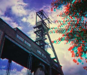 Willroth, Grube Georg. Förderturm