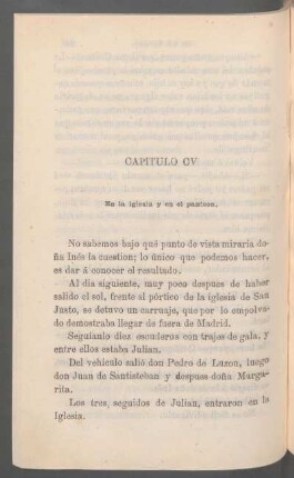 Capítulo CV - En la iglesia y en el panteón.