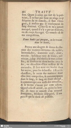 Deux boules qui purgent, en les tenant dans les mains
