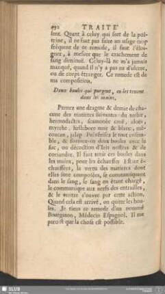 Deux boules qui purgent, en les tenant dans les mains